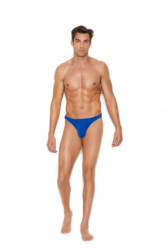 Men's snap closure thong. 
